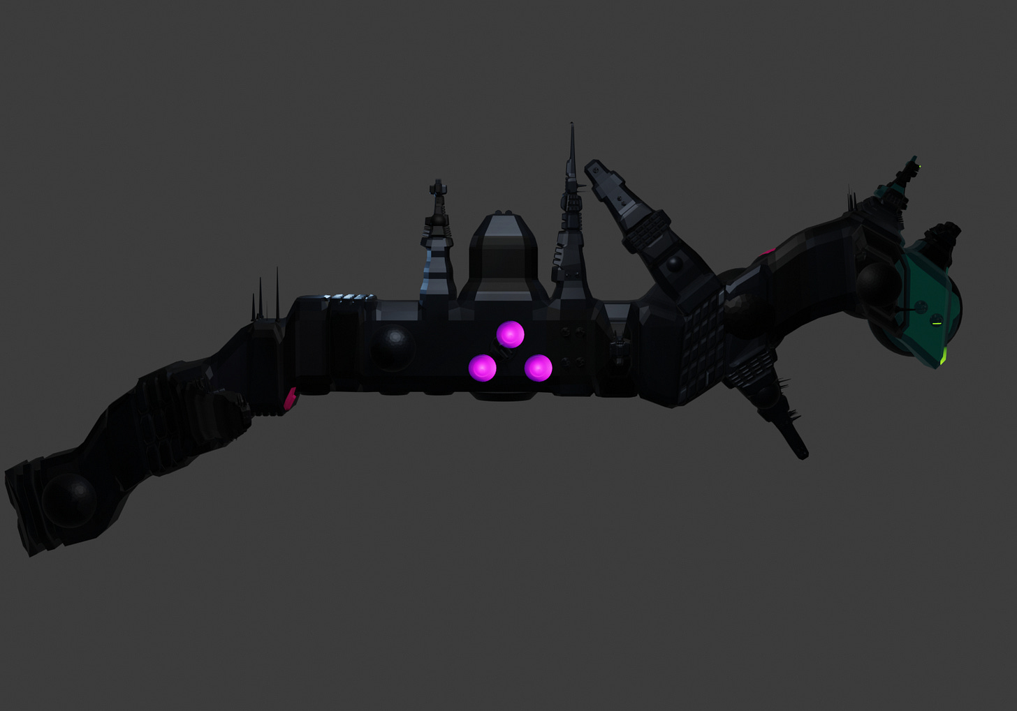 Exploring AI Generated Spaceships image from the original Advisory Hour post.