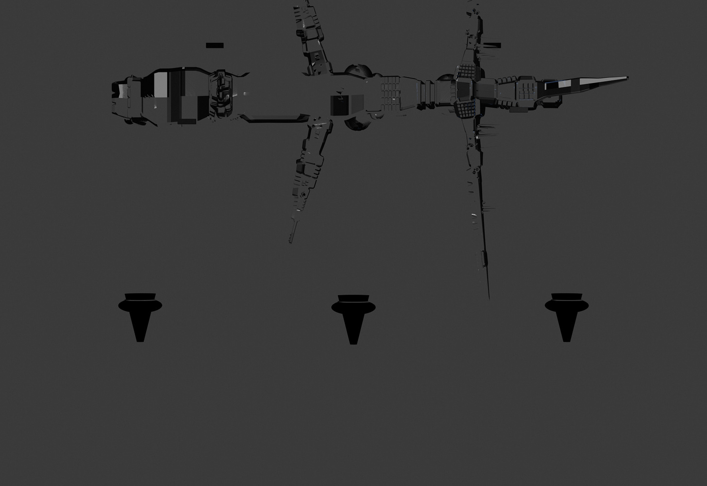 Exploring AI Generated Spaceships image from the original Advisory Hour post.