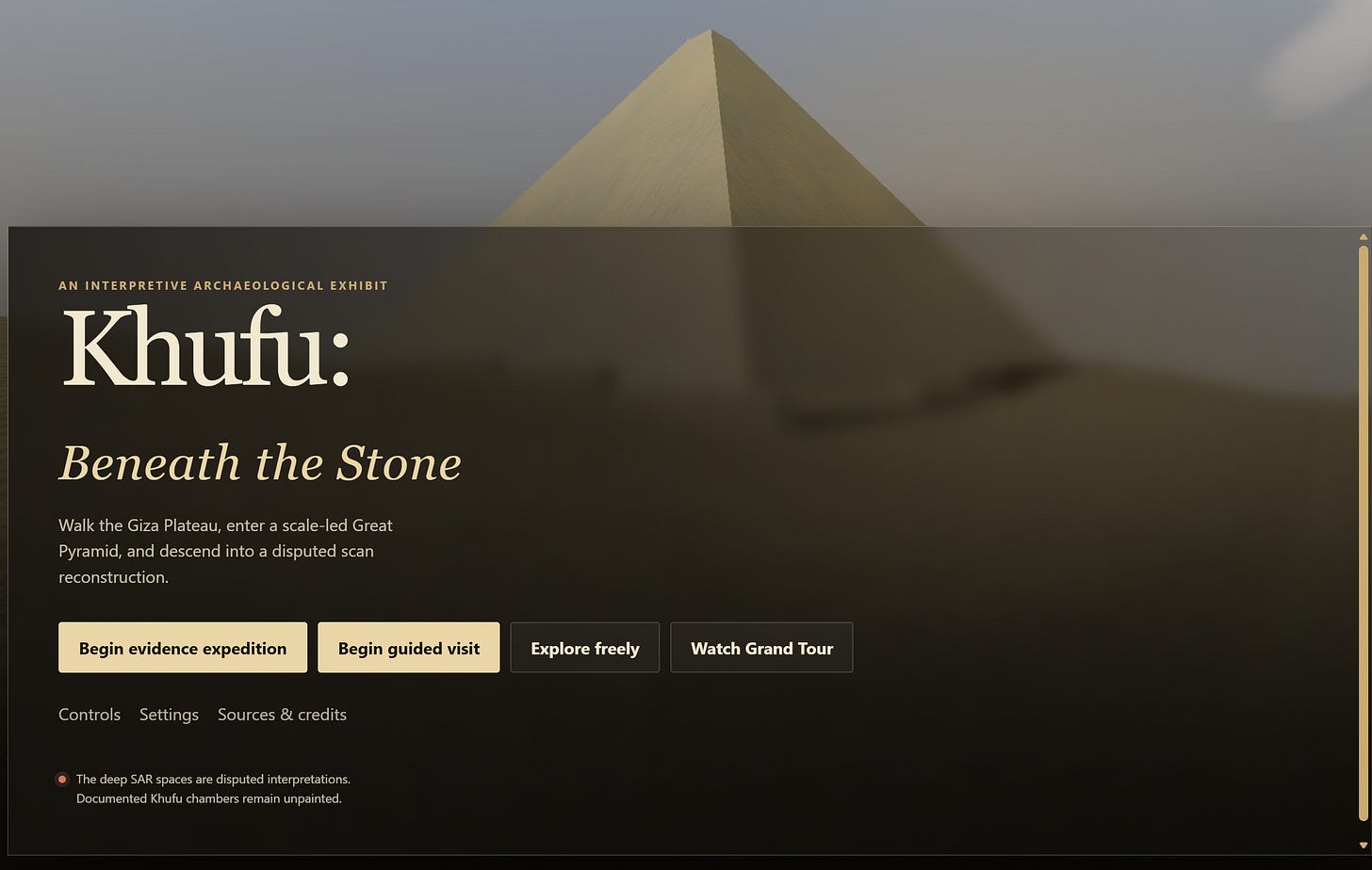 AI-Driven Reconstruction of the Khufu Pyramid, Part I image from the original Advisory Hour post.