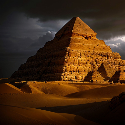 Imagined Pyramids for the Khufu Exhibit media from the original Advisory Hour note.