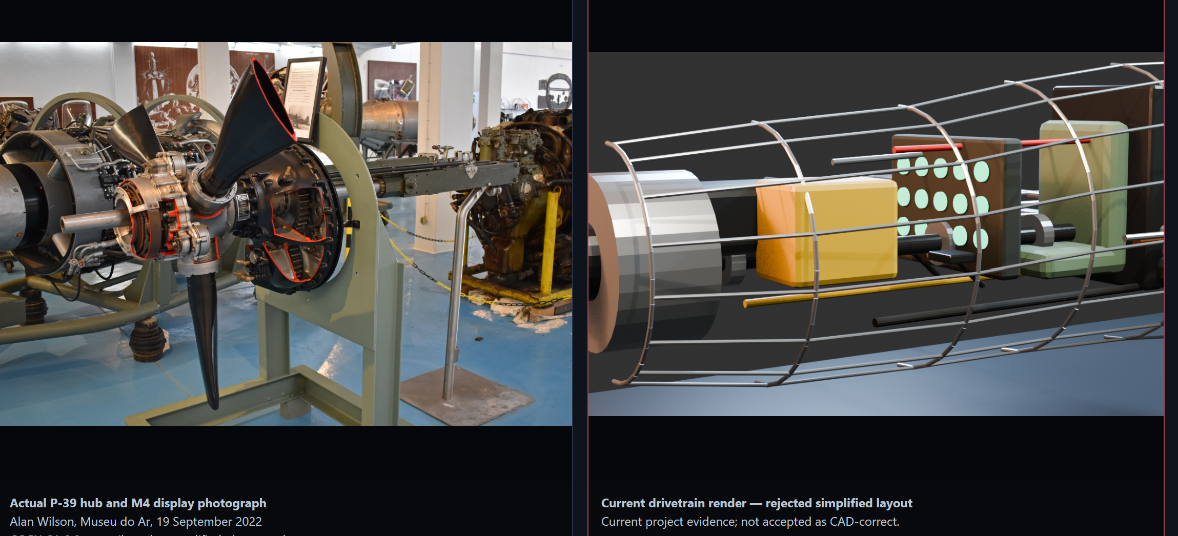 The P-39 Engine Reconstruction Falls Apart media from the original Advisory Hour note.