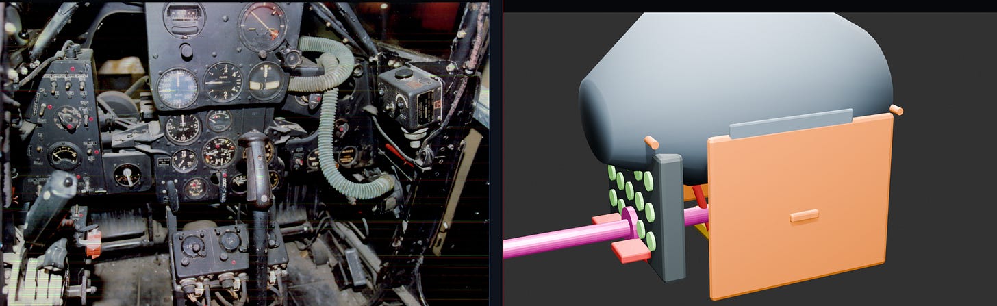 When AI-Driven Blender Modeling Fails: P-39 Airacobra image from the original Advisory Hour post.