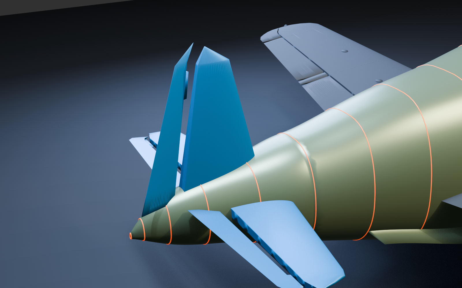 When AI-Driven Blender Modeling Fails: P-39 Airacobra gallery image from the original Advisory Hour post.