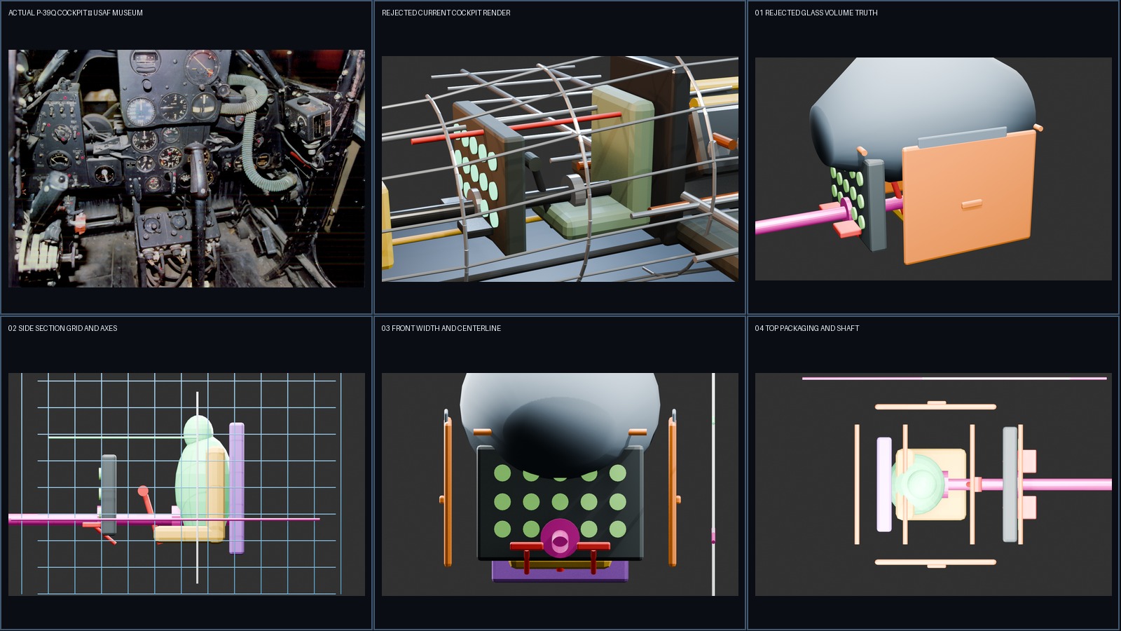 When AI-Driven Blender Modeling Fails: P-39 Airacobra gallery image from the original Advisory Hour post.