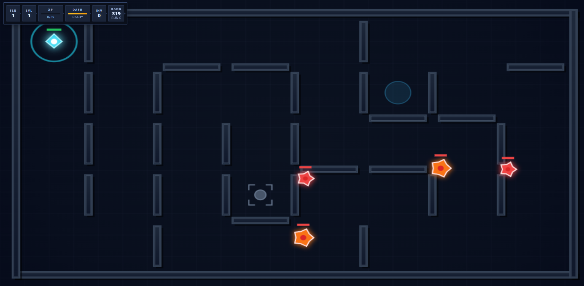 Mazefall before the art upgrades