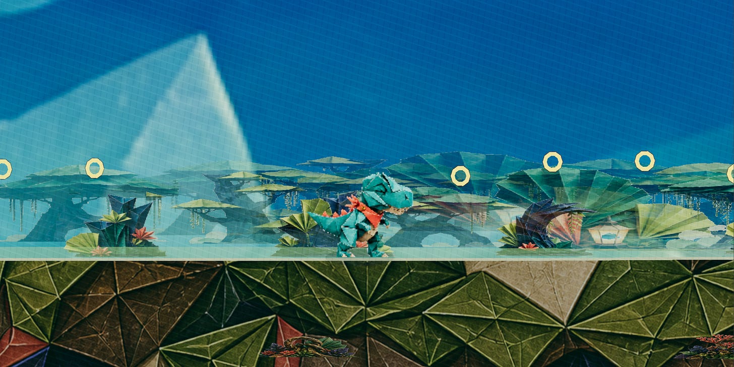 GameLab: Pip the Dinosaur (Paper Origami) image from the original Advisory Hour post.