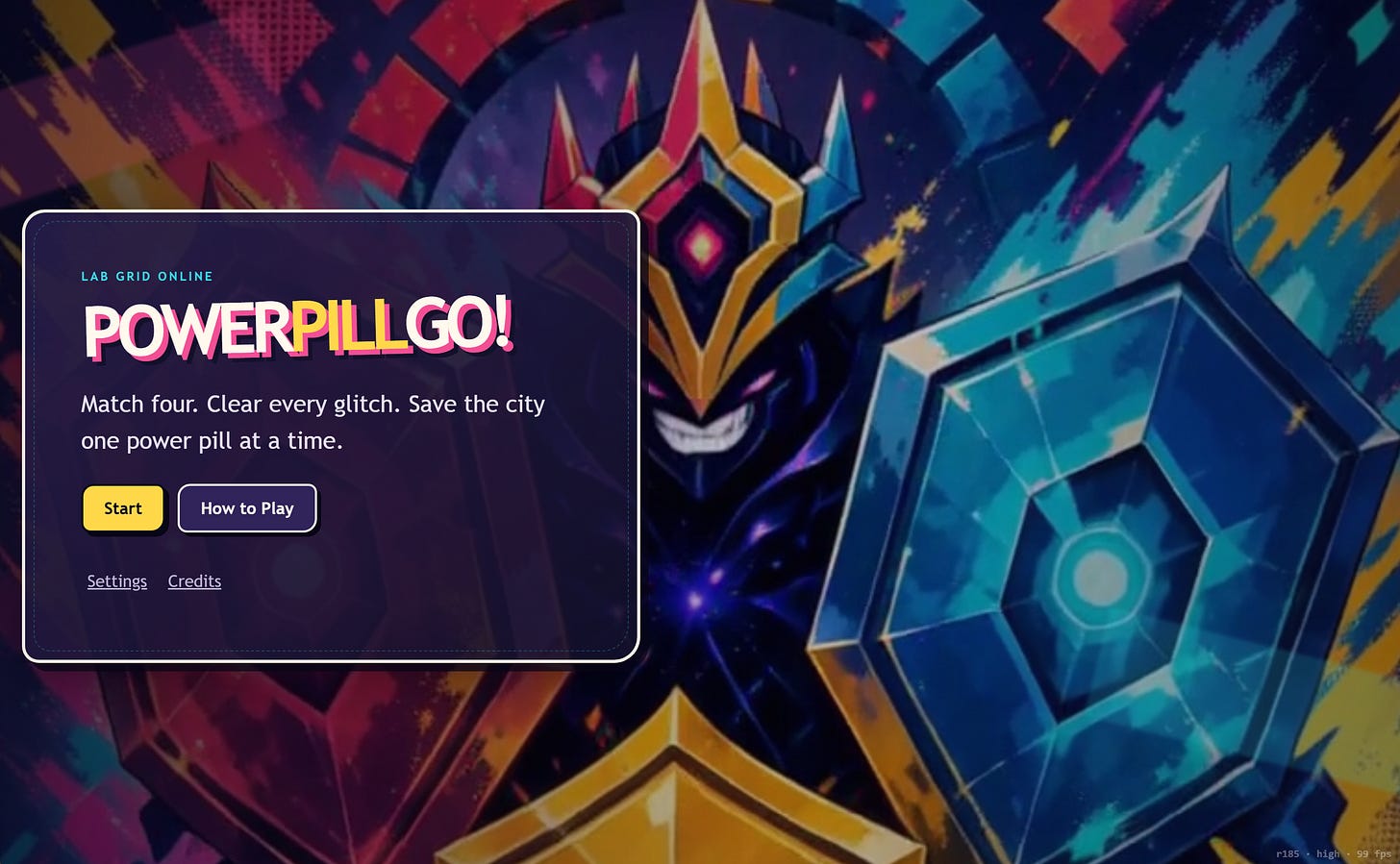 GameLab: PowerPillGo! image from the original Advisory Hour post.
