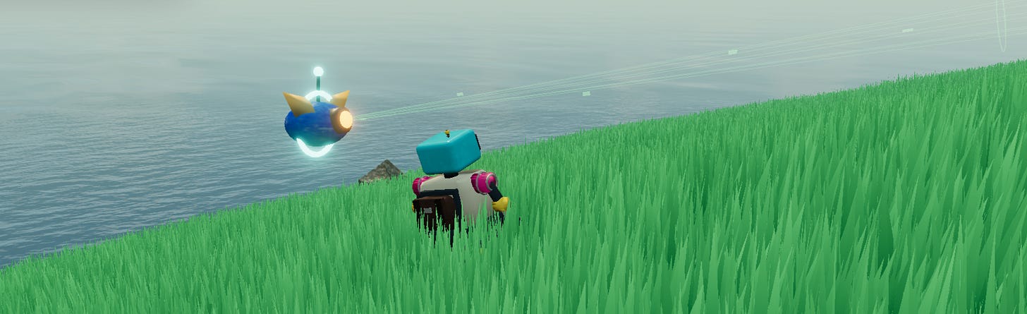 Island V4.1: Touching Grass and Graphic Updates image from the original Advisory Hour post.