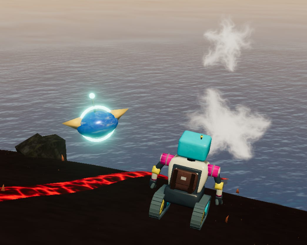 Island V4.1: Touching Grass and Graphic Updates image from the original Advisory Hour post.