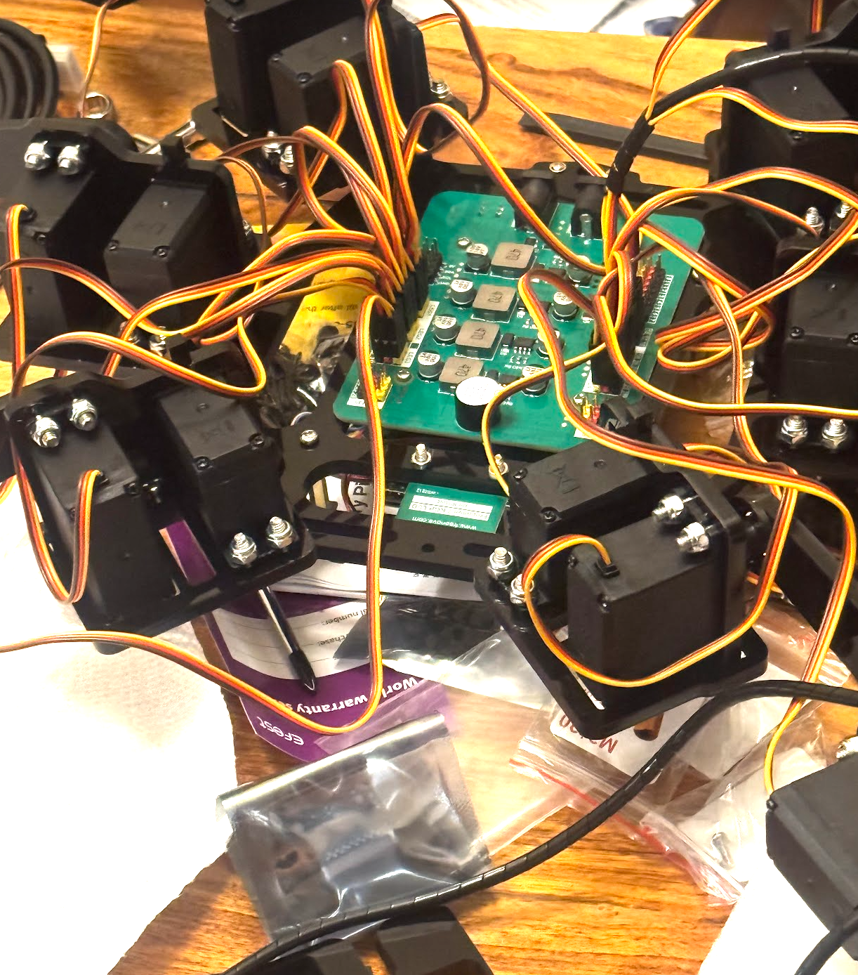 OpenClaw on the earlier hexapod platform