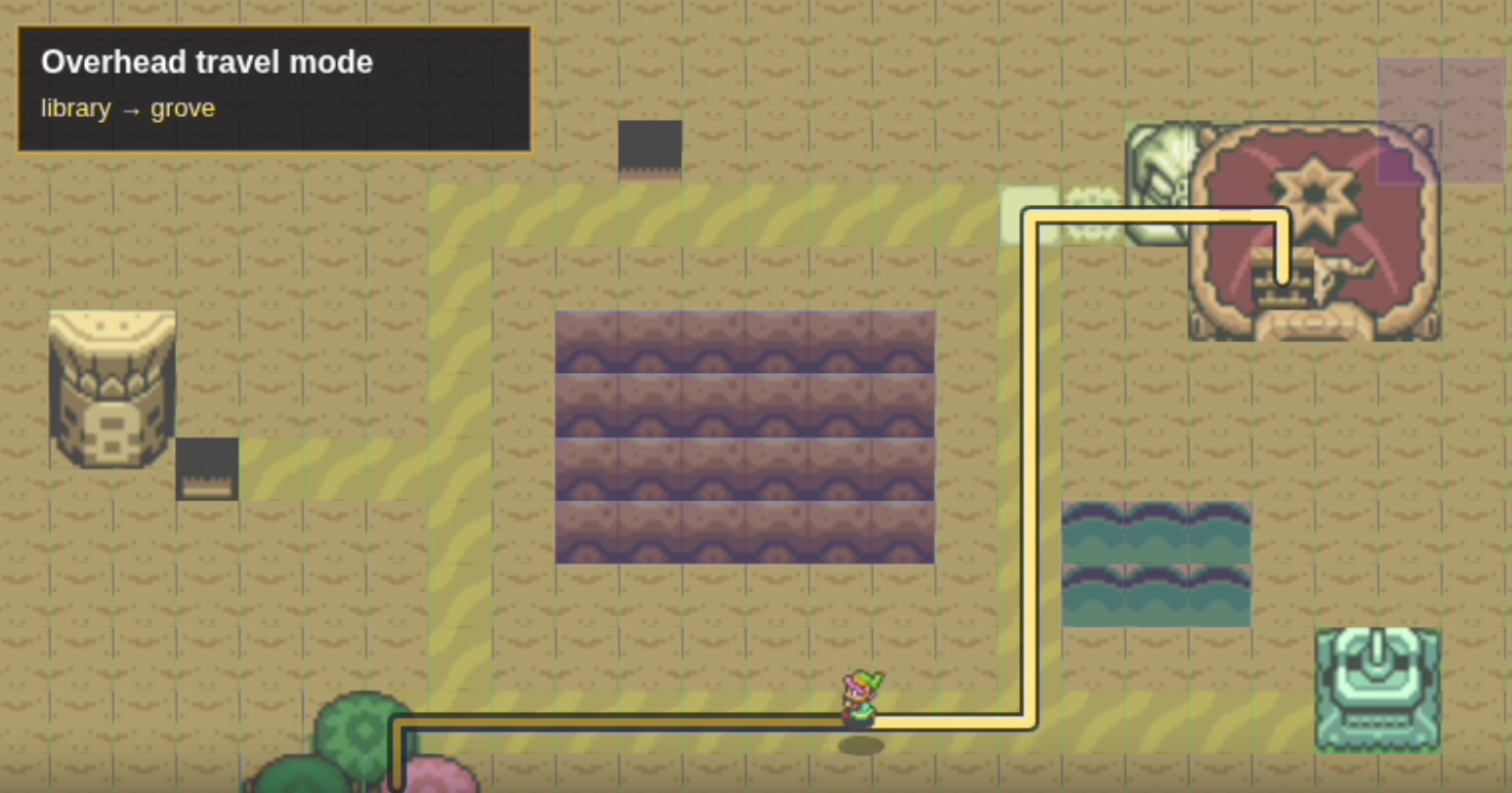 Early overworld system prototype