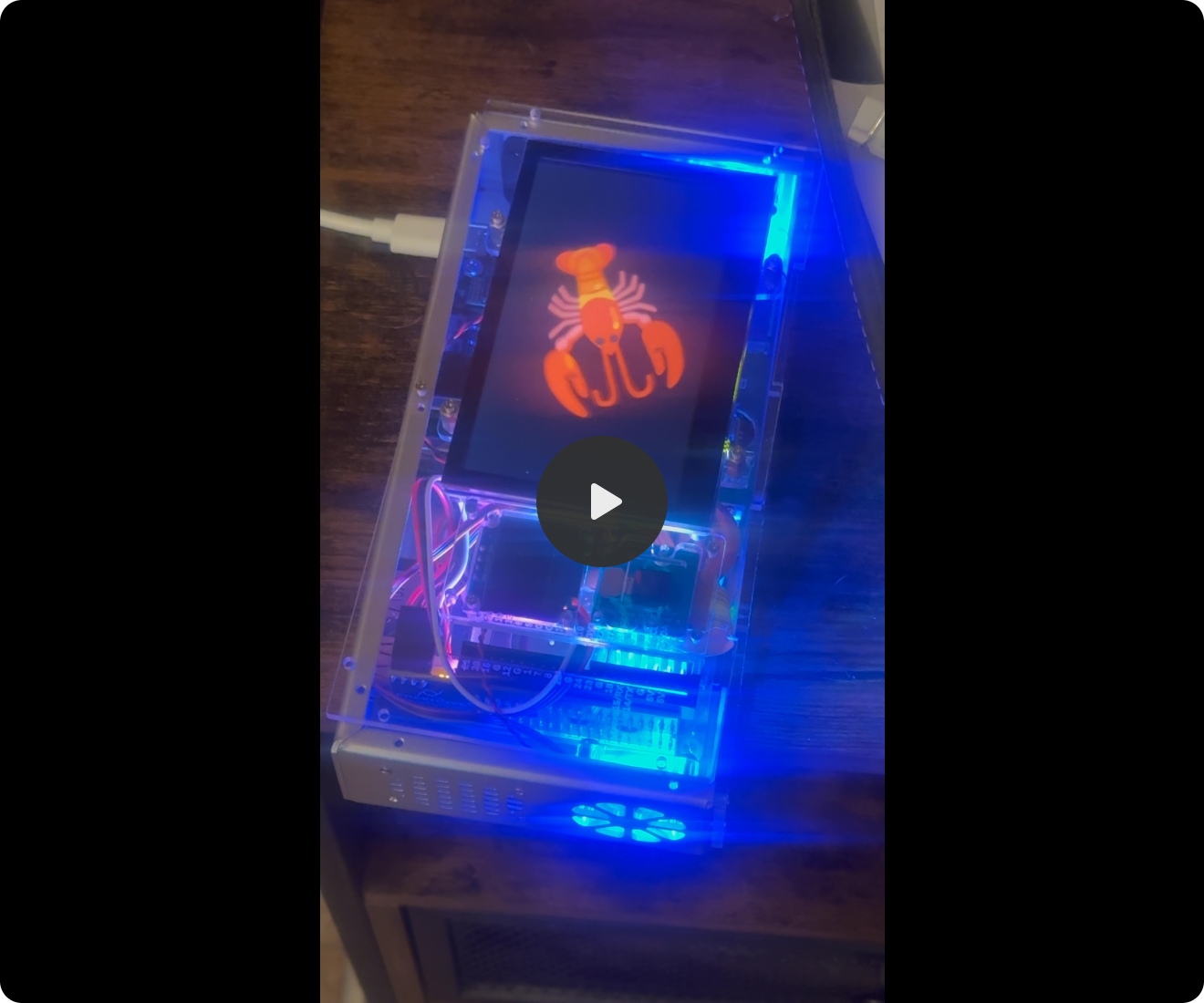 Preview frame from Eric’s ClawDesk OpenClaw setup note