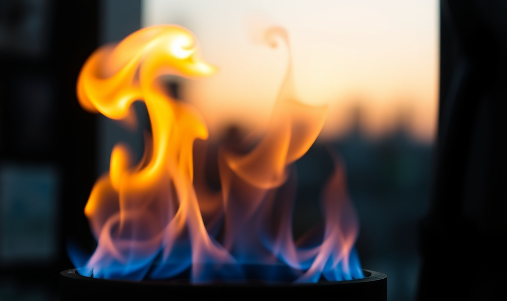 gasoline fire