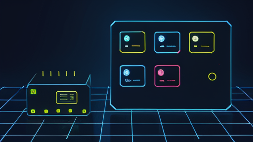 QA evidence board and compact edge AI server with green check lights.