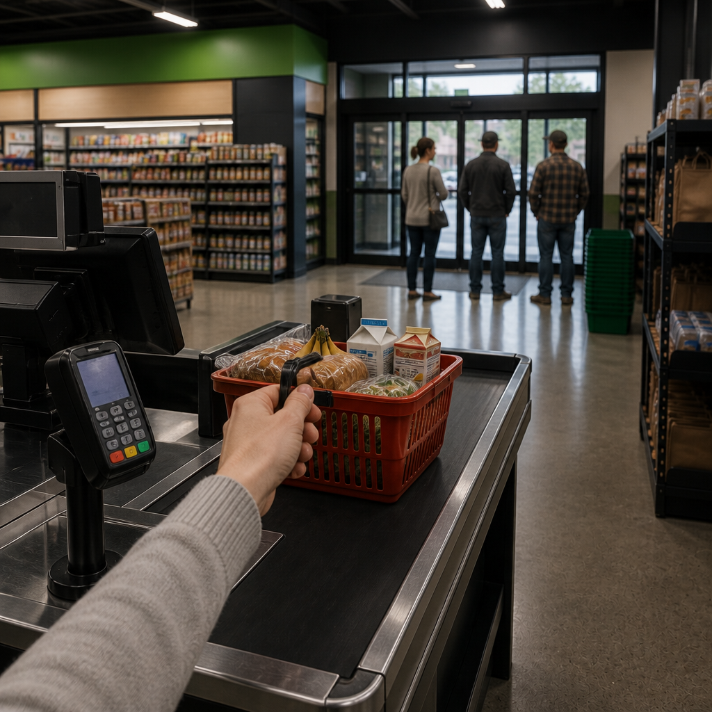 Generated John’s World frame: Shopping (8 of 9).