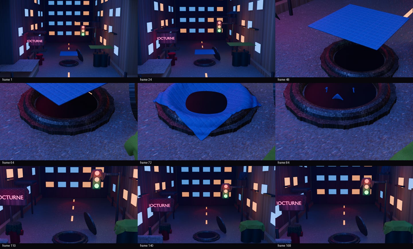 Blender AI: Cloth Simulations and Textile Alchemy image from the original Advisory Hour post.