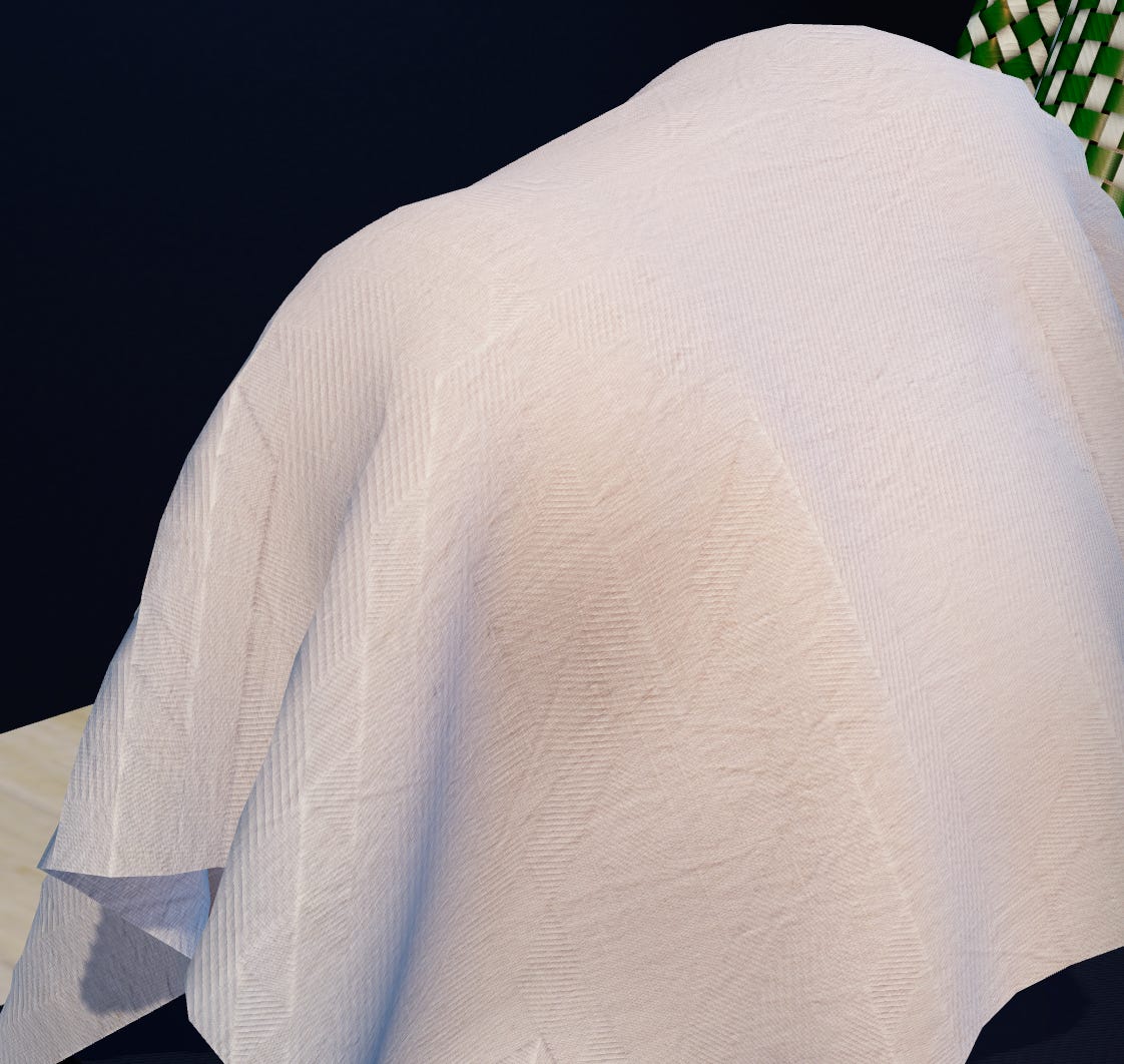 Blender AI: Cloth Simulations and Textile Alchemy image from the original Advisory Hour post.