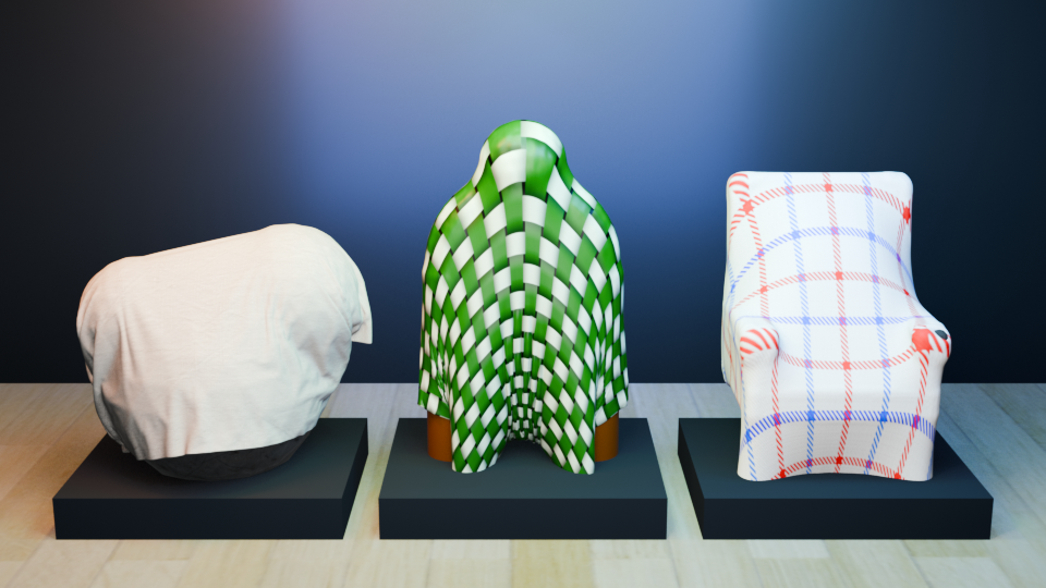 Blender AI: Cloth Simulations and Textile Alchemy gallery image from the original Advisory Hour post.