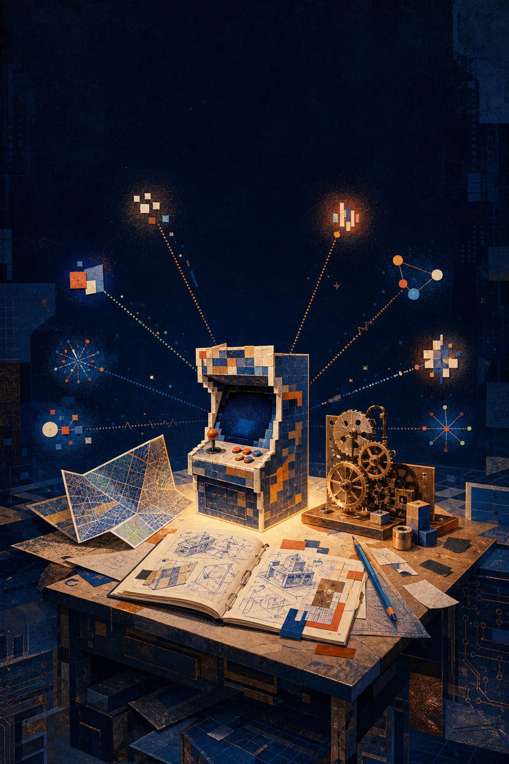 Cover of The Build Issue, the Summer Into AI 2026 anthology.