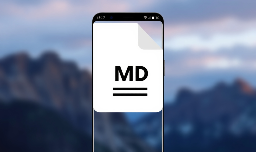 .md file is the app