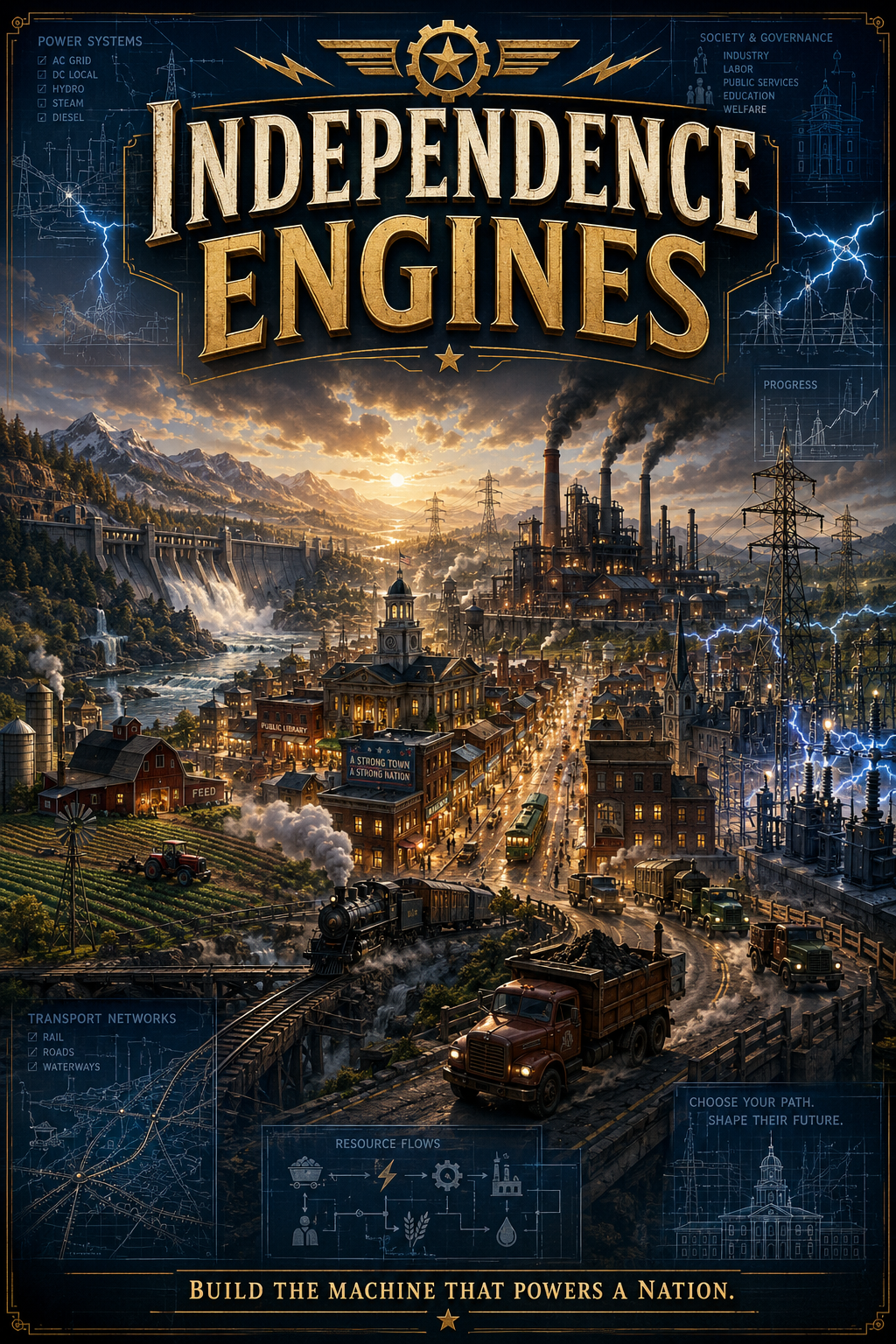 Engines of Independence: I Built a Town Where Every Solution Creates a New Problem screenshot from the original Substack post.