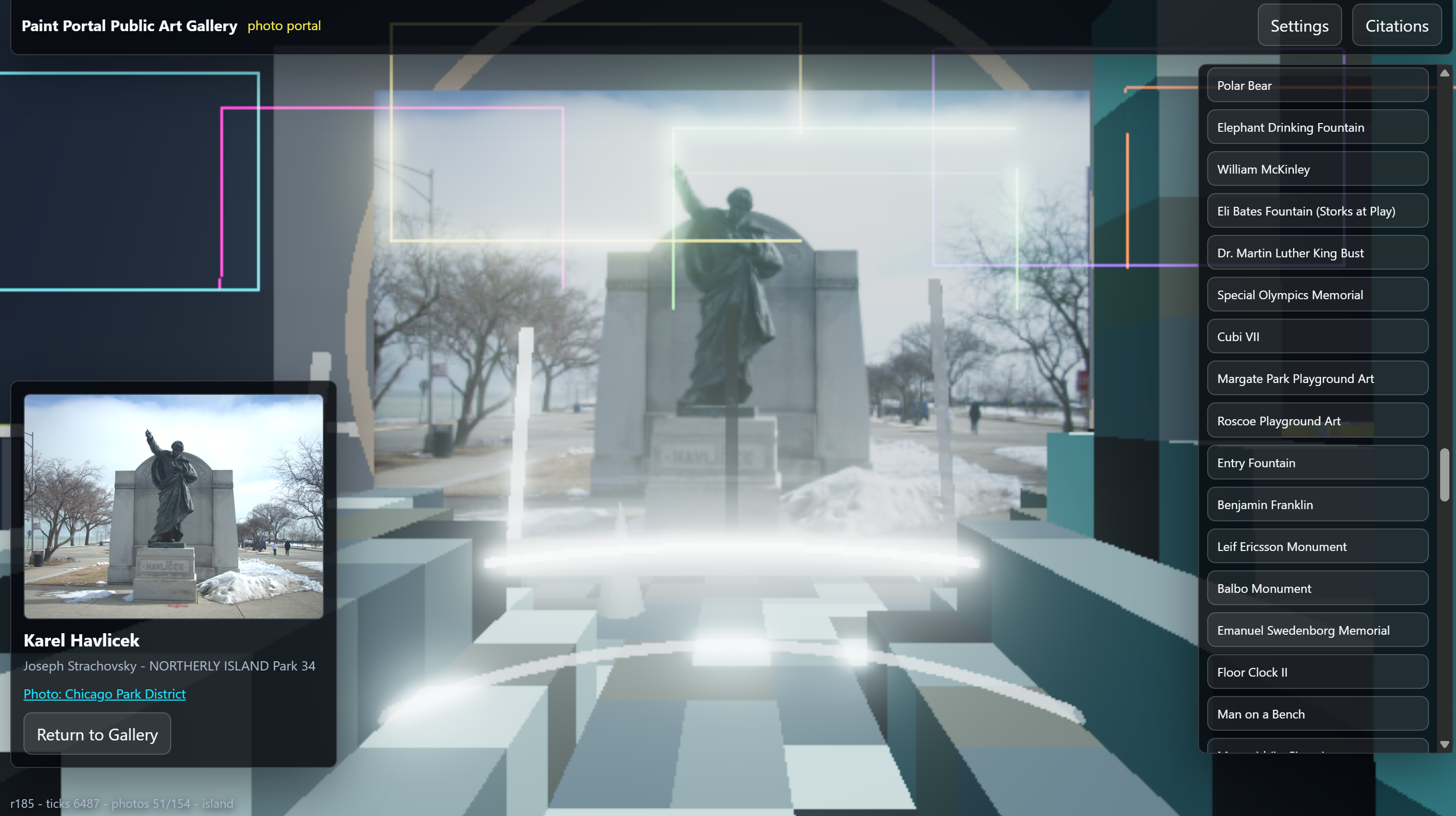 Summer into AI: Eric's Week3 Submission: Chicago Art Dataset screenshot from the original Substack post.