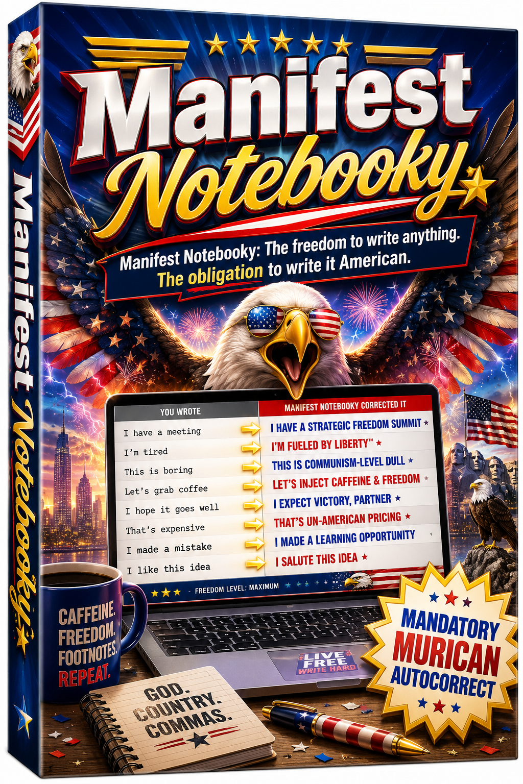 Manifest Notebooky: I Built a Notebook App That Immediately Betrays You for Freedom screenshot from the original Substack post.