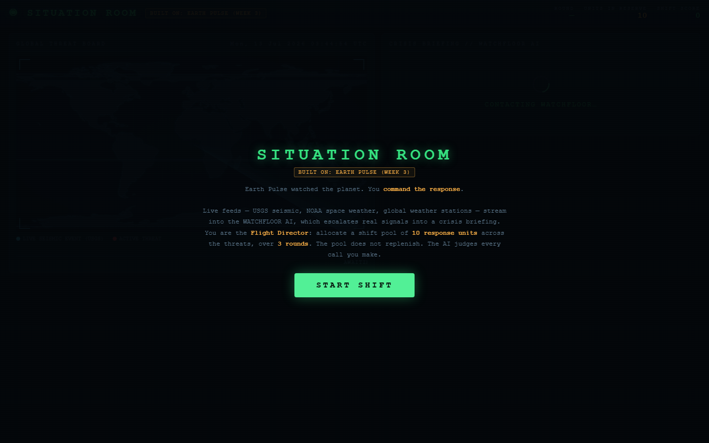Summer into AI 2026: Situation Room screenshot from the original Substack post.