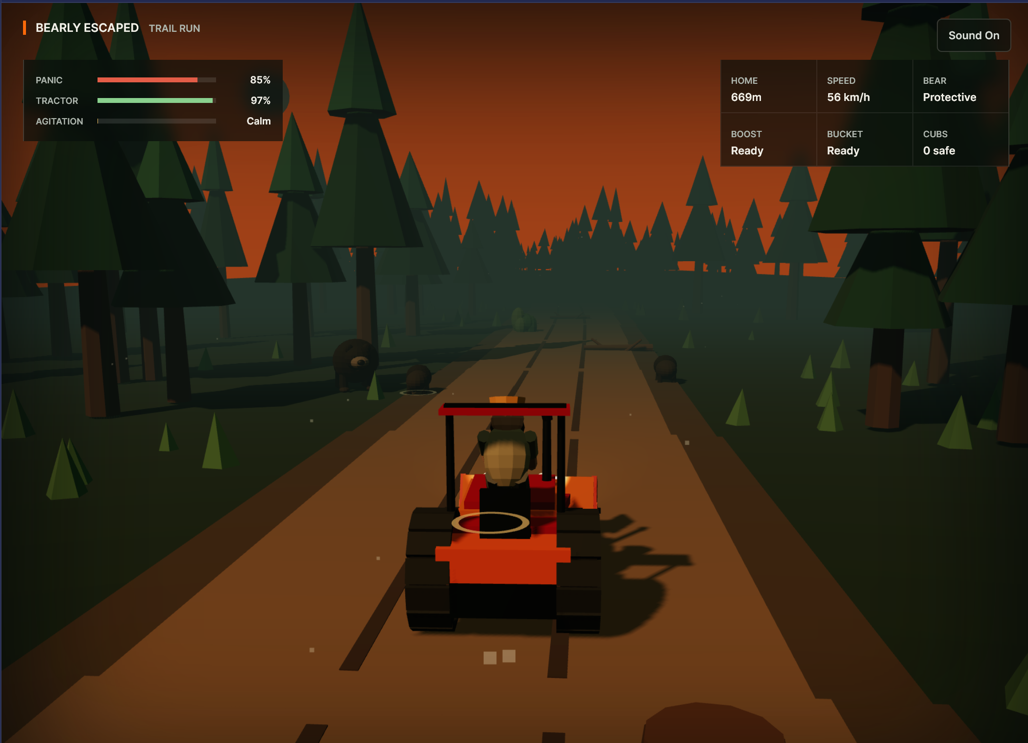The Bear, the Tractor, and the Go-Kart Trail screenshot from the original Substack post.