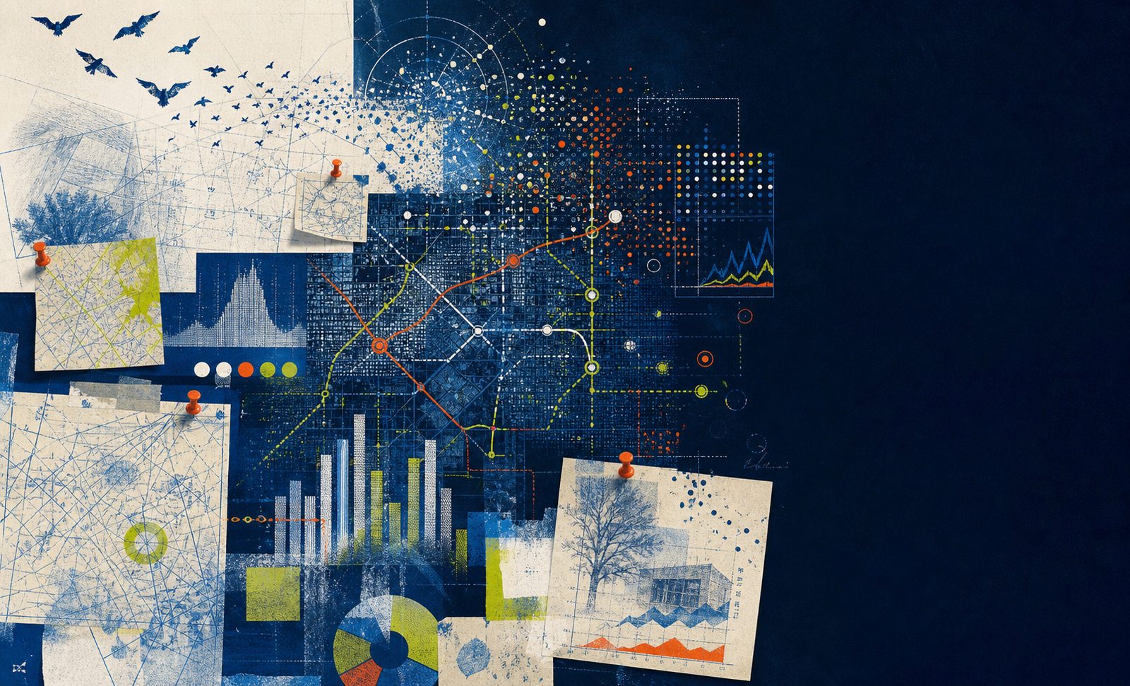 Original editorial art for Data.Punk